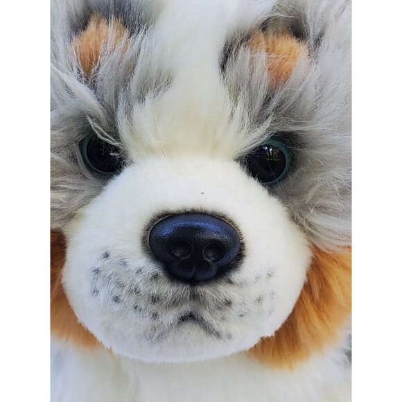 Bearington Collection Plush Puppy Dog 11" Stuffed Animal plus 4" Tail - Picture 9 of 10